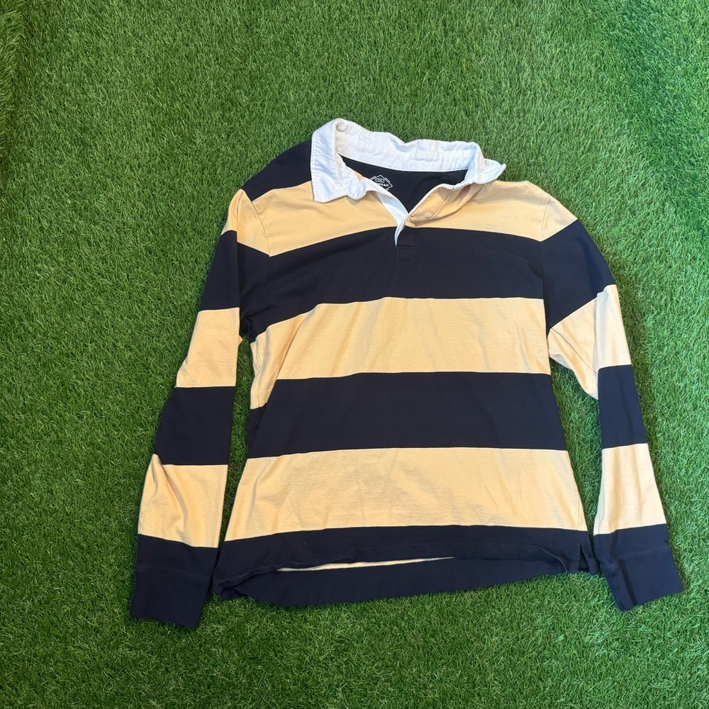 Rugby Striped Long Sleeve Shirt